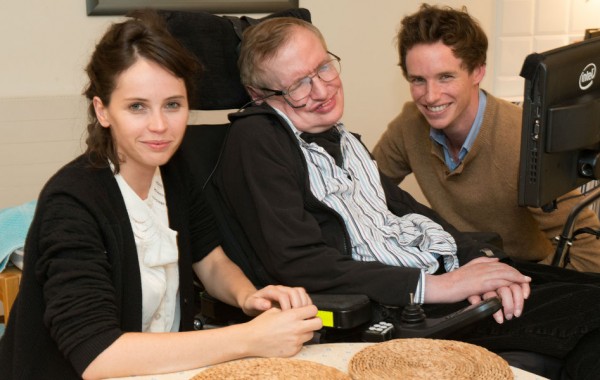 TEORIA INTREGULUI Stephen Hawking, Eddie Redmayne si Felicity Jones